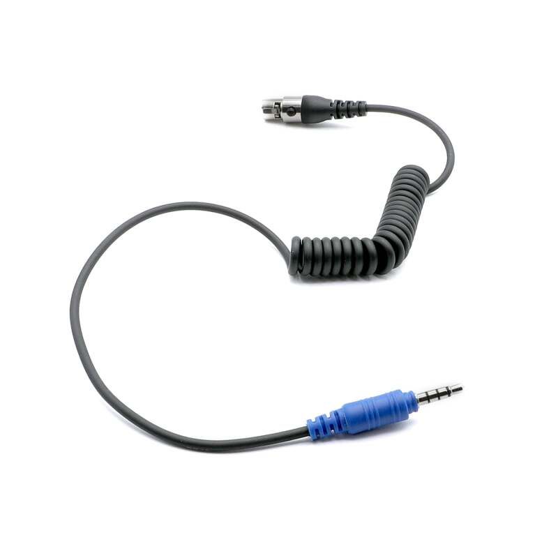 Rugged Radios CC-SPORT-5PF SUPER SPORT Coil Cord Adaptor Cable to 5-pin Headset