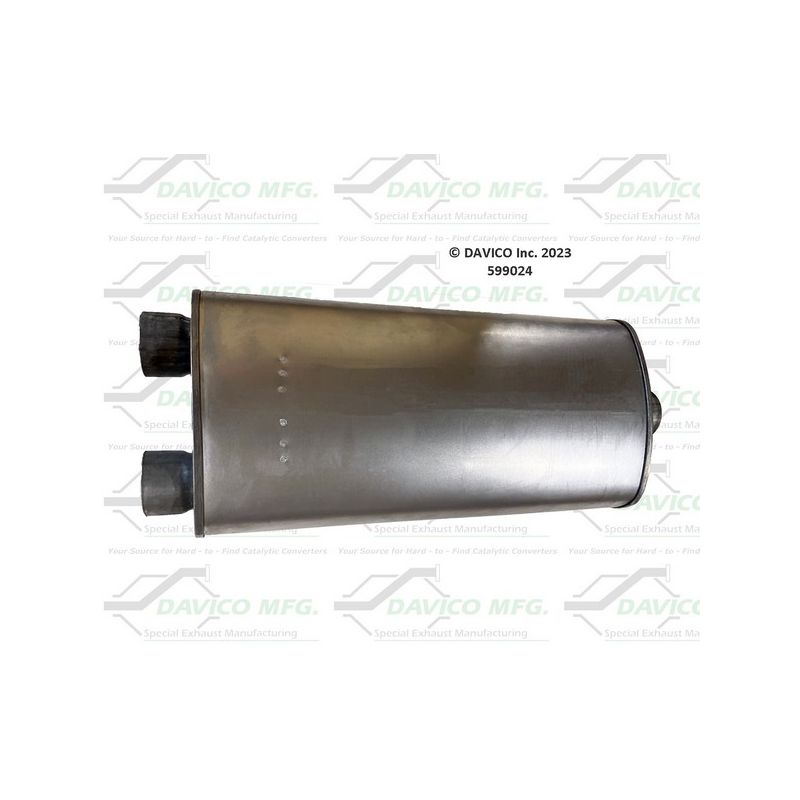 Davico Mfg 599024 Universal Fit Muffler