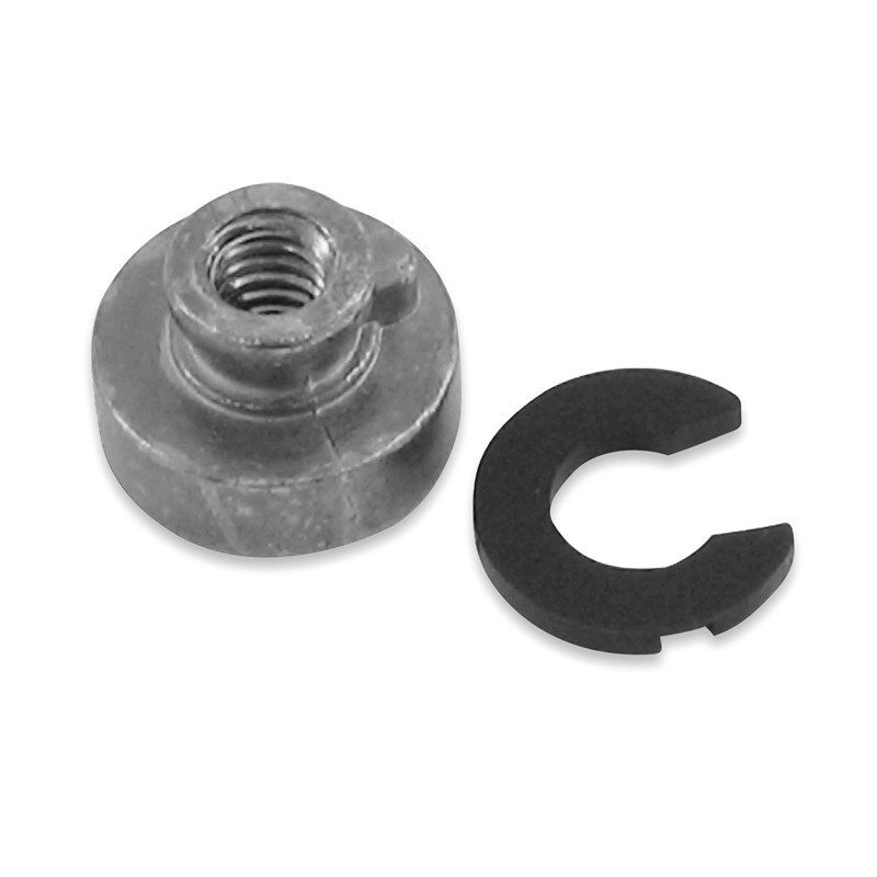 Mustang Motorcycle 78084 Mustang Harley Fender Nut Kit - Chrome