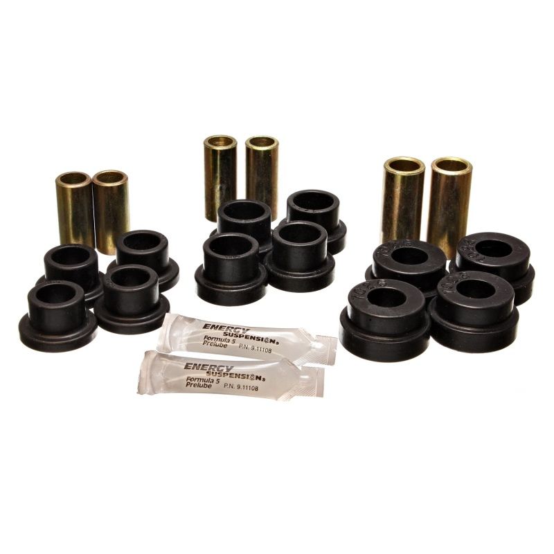 Energy Suspension 12.3101G 64-75 BMW 2002 Black Front Control Arm Bushing Set