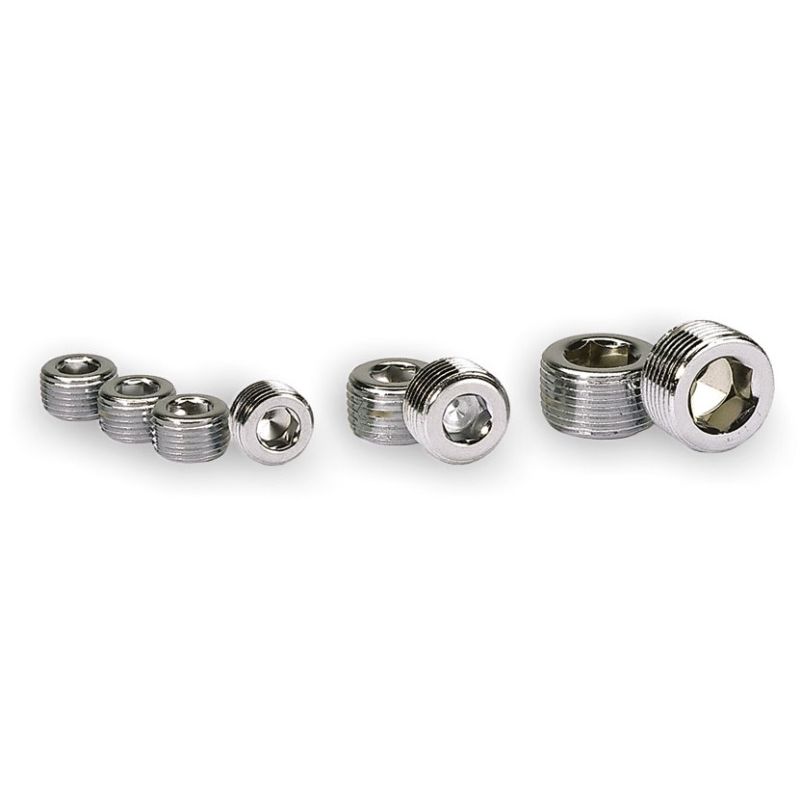 MOROSO MOR39152 3/8in. NPT Chrome Pipe Plug 4 Per Package
