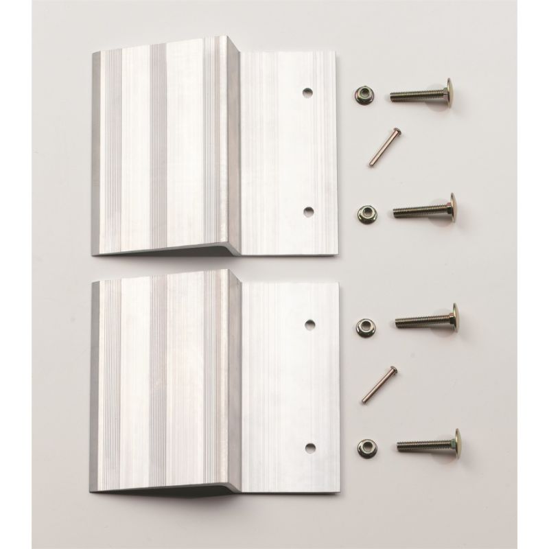 Lund Universal Ramp Kit For 2X8in To 2X10in Planks 9X7.5X2.25in - Silver