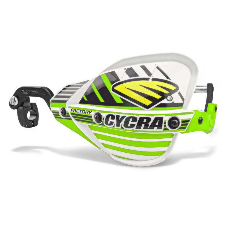 Cycra 1CYC-7405-72X Factory Pro Bend CRM w/7/8 in. Clamp - Green