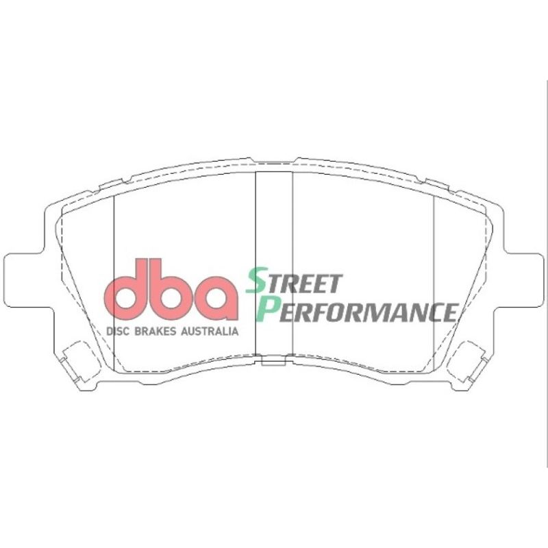 DBA 02-03 Subaru WRX / 98-01 Subaru Impreza SP500 Front Brake Pads