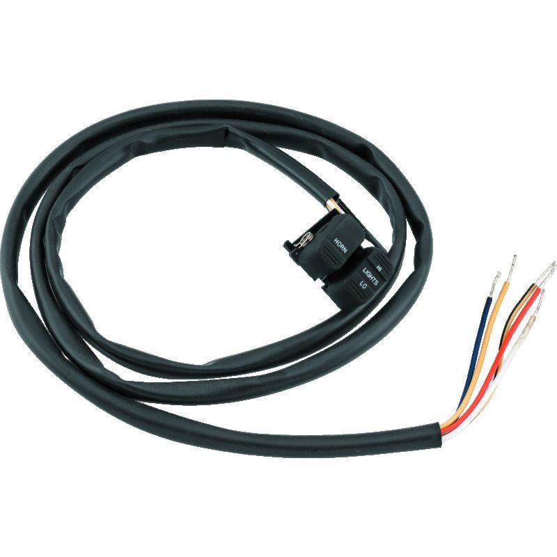 TwinPower 601697 Twin Power 96-13 Big Twin XL V-Rod Black Dimmer/Horn Switch Replaces H-D 71597-96 71682-06A