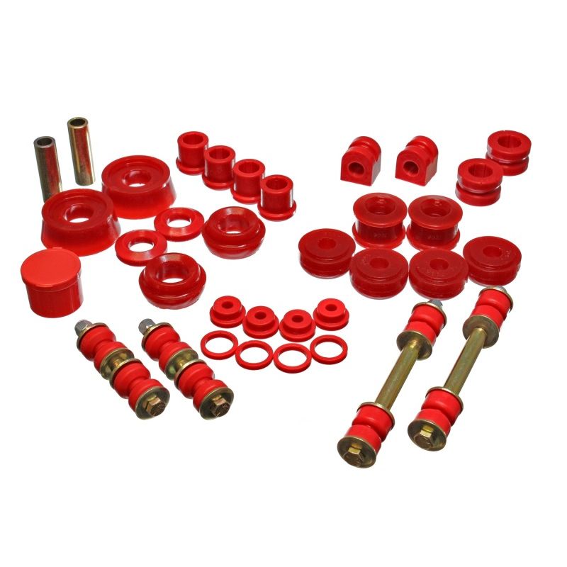 Energy Suspension 03-05 Dodge SRT-4 FWD Red Hyper-flex Master Bushing Set