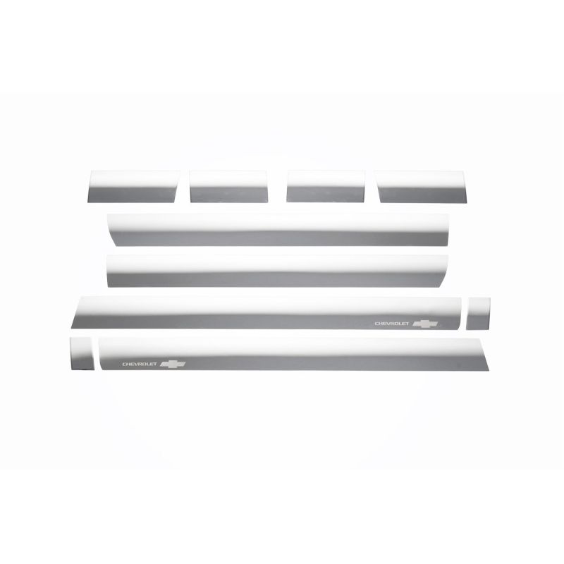 Putco 9751225 14-18 Chevy Silv LD - Crew Cab - 6.5in Bed - 10pcs Stainless Steel Rocker Panels