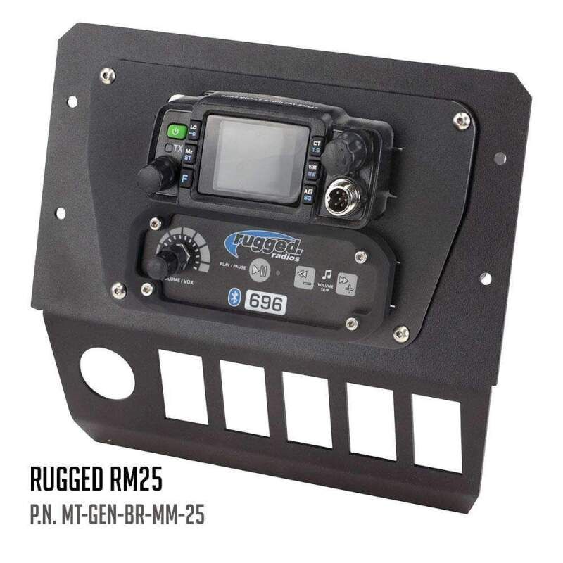 Rugged Radios MT-GEN-BR-MM-ICOM Polaris General Multi Mount Kit for Radio and Intercom Icom F5021