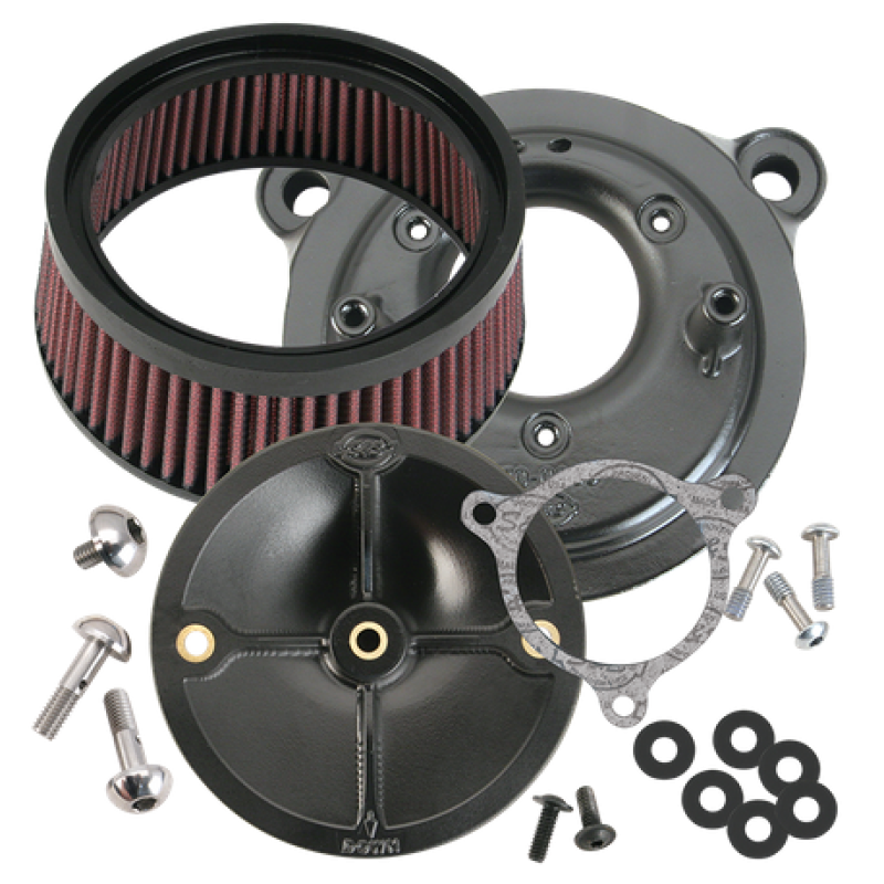 S&S Cycle 170-0061 08-16 Tri-Glide & CVO Models Stealth Air Cleaner Kit w/o Cover