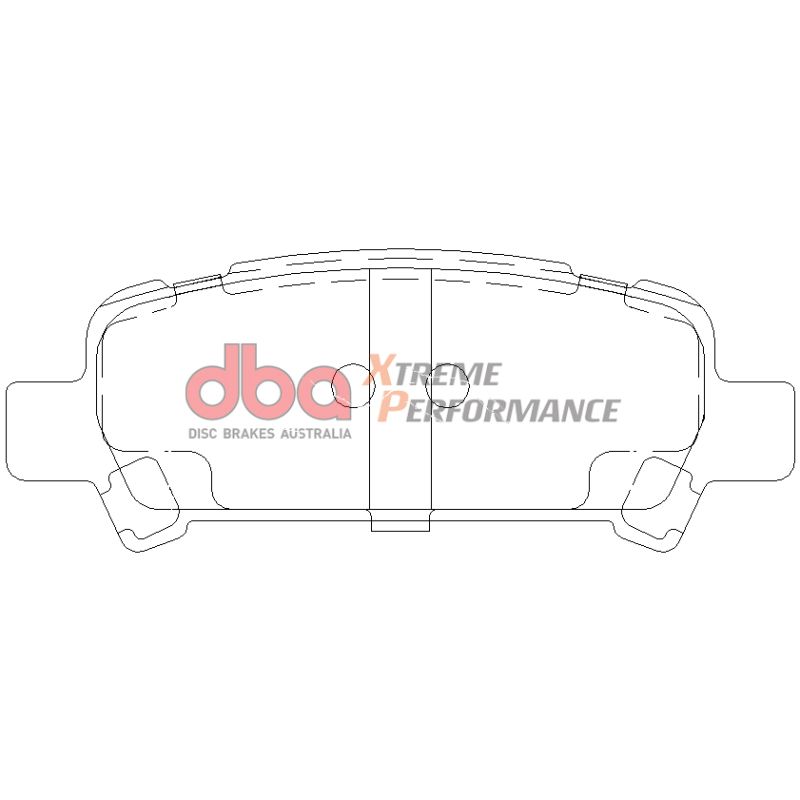 DBA DB1379XP 02-03 Subaru WRX XP650 Rear Brake Pads