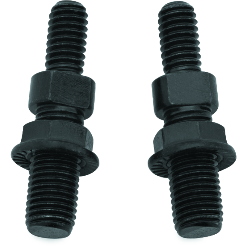 Kuryakyn 1891 Universal Mirror Adapters Gloss Black