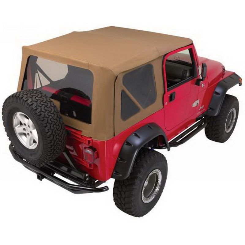 Rampage 68836 1997-2006 Jeep Wrangler(TJ) Complete Top - Khaki
