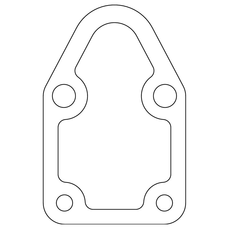 Cometic Gasket C15617 Cometic Chevrolet Gen-1 Small Block V8 .031 Fiber Fuel Pump Mounting Plate Gasket - 4 Bolt