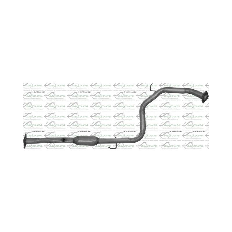 Davico 628796 Exhaust Pipe