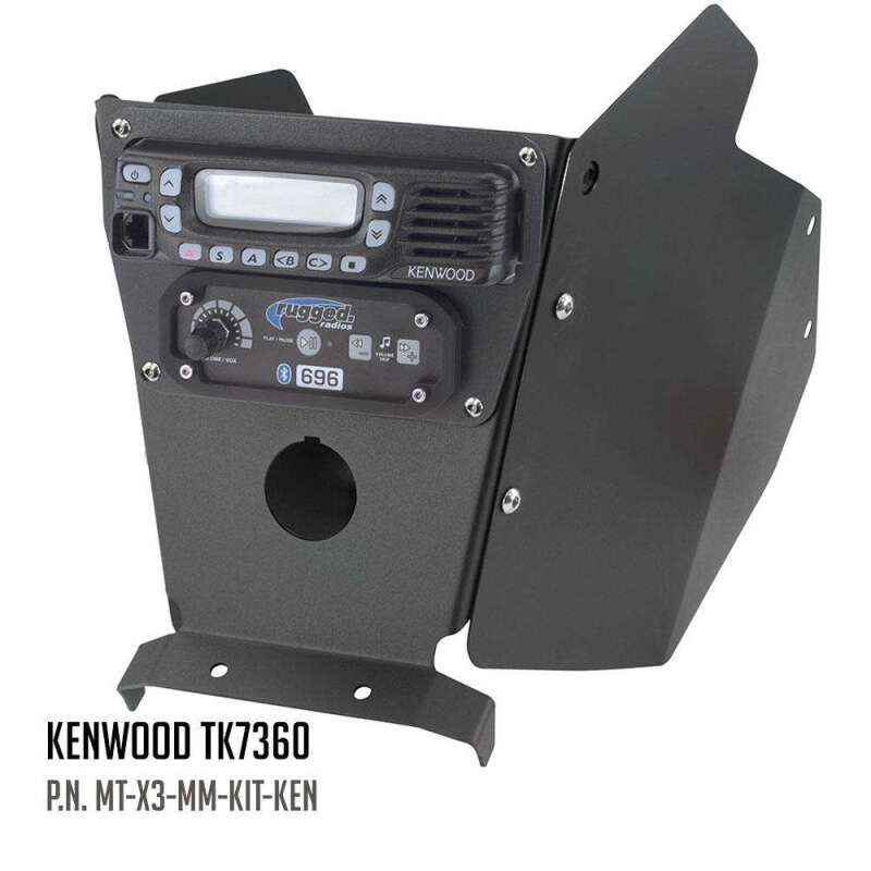 Rugged Radios MT-X3-MM-KIT-25 Can-Am X3 Mounting Kit with Multi Mount and Side Panels Rugged GMR25