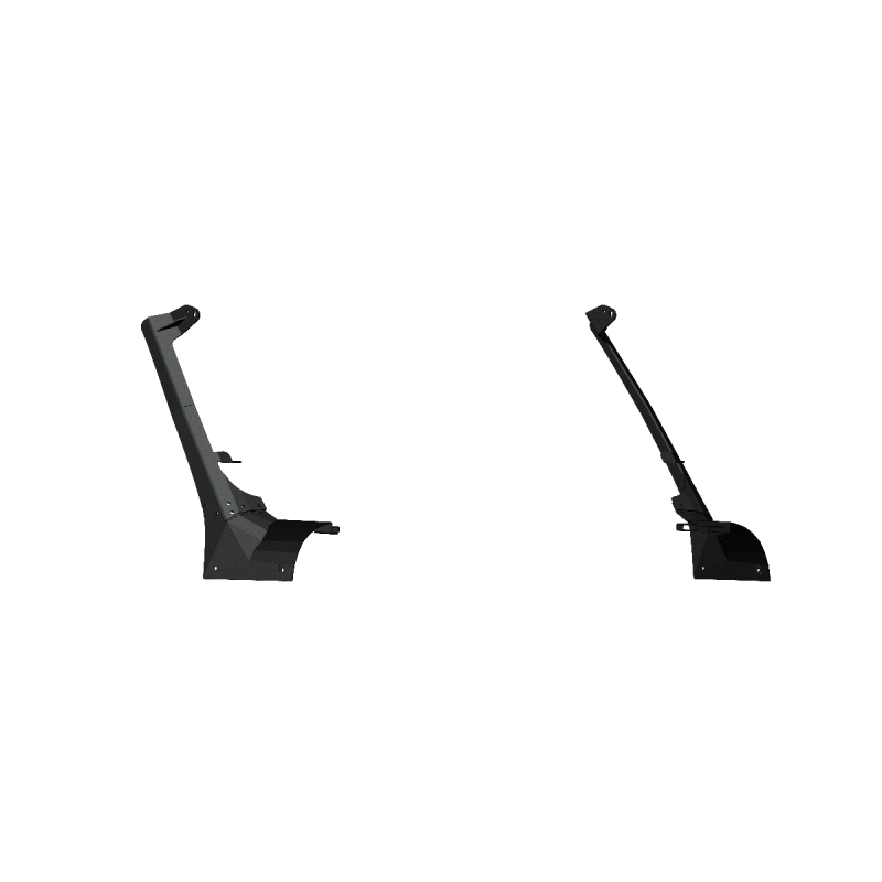 Road Armor 518ALMP1B 18-20 Jeep Wrangler JL Stealth A-Pillar Mounts 52.25in RIGID Array w/Lower Mount - Blk