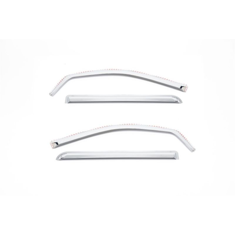 Putco 480442 14-18 Chevy Silverado LD - 4 Door - Double Cab Element Chrome Window Visors
