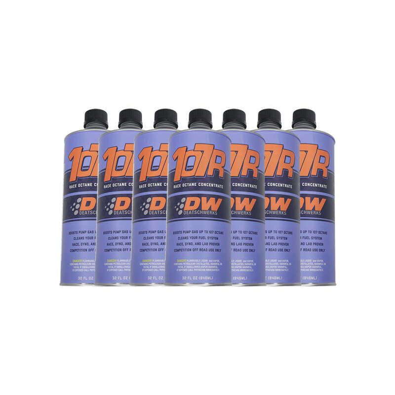 DeatschWerks 1-107R-CS 107R Race Octane Booster 32oz. Cans