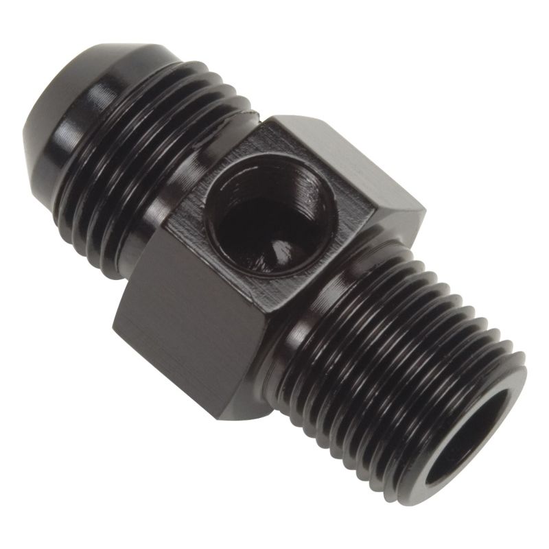 Russell 670063 Performance -6 AN Flare to 3/8in Pipe Pressure Adapter (Black)