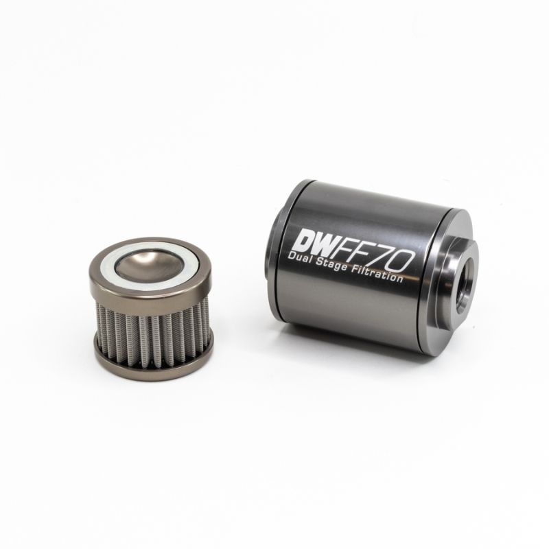 Fuel Filter 8an Female ORB Ports 70mm Length