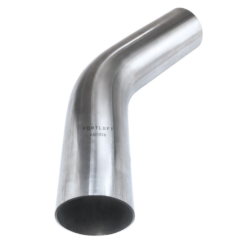FORTLUFT 4401016 Universal Mandrel Exhaust Bend Pipe 45 Degree Stainless Steel, 2.00''/50.8mm