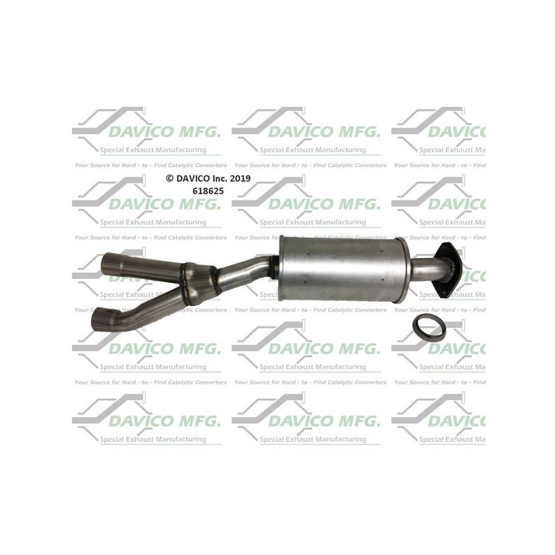 Davico Mfg 618625 Direct fit Muffler