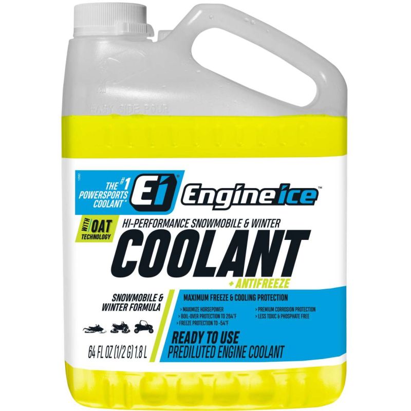 Engine Ice 12557 Hi-Performance Snowmobile Winter Coolant + Antifreeze 1/2 Gal