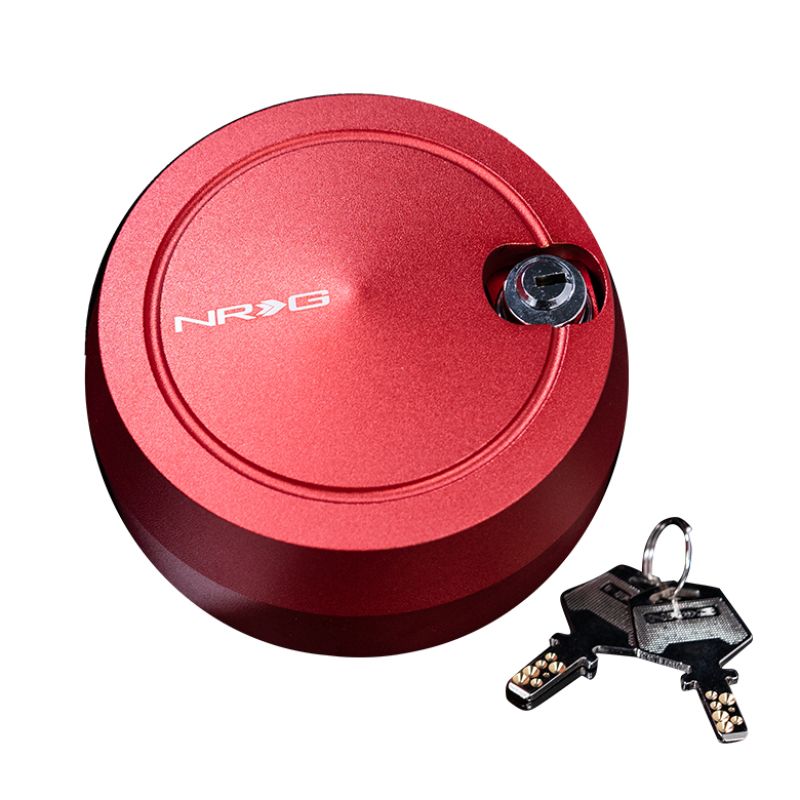 NRG SRK-201RD Quick Lock V2 w/Free Spin - Red (Will Not Work w/Thin Version QR or Quick Tilt System)