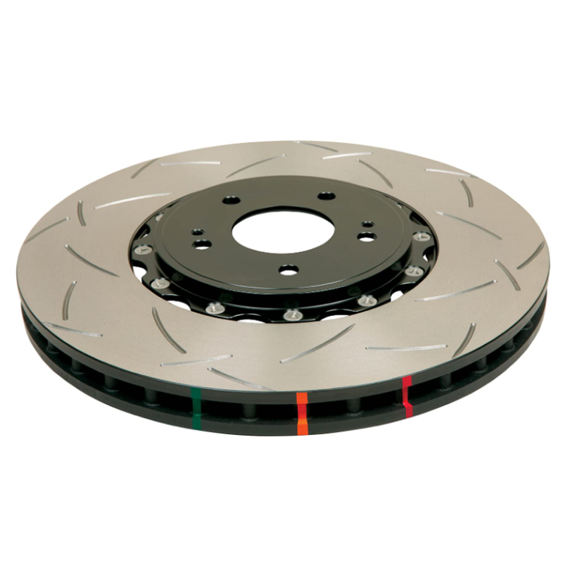 DBA 16+ Chevy Camaro ZL1 Front Drilled/Slotted 5000 Series 2 Piece Rotor Assembled w/ Black Hat