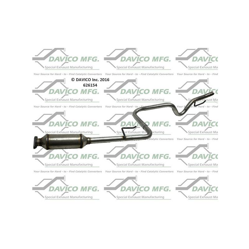 Davico Mfg 626154 EXHAUST RESONATOR PIPE