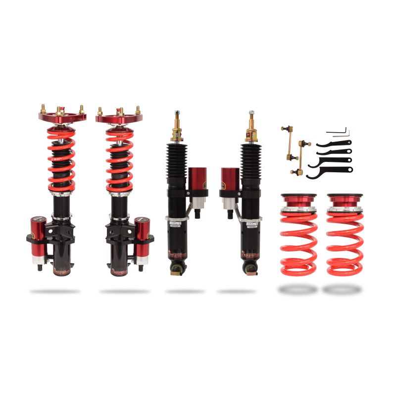 Pedders PED-164099 15-19 Ford Mustang S550 w/o Magneride Extreme Xa w/Remote Canister Coilover Kit