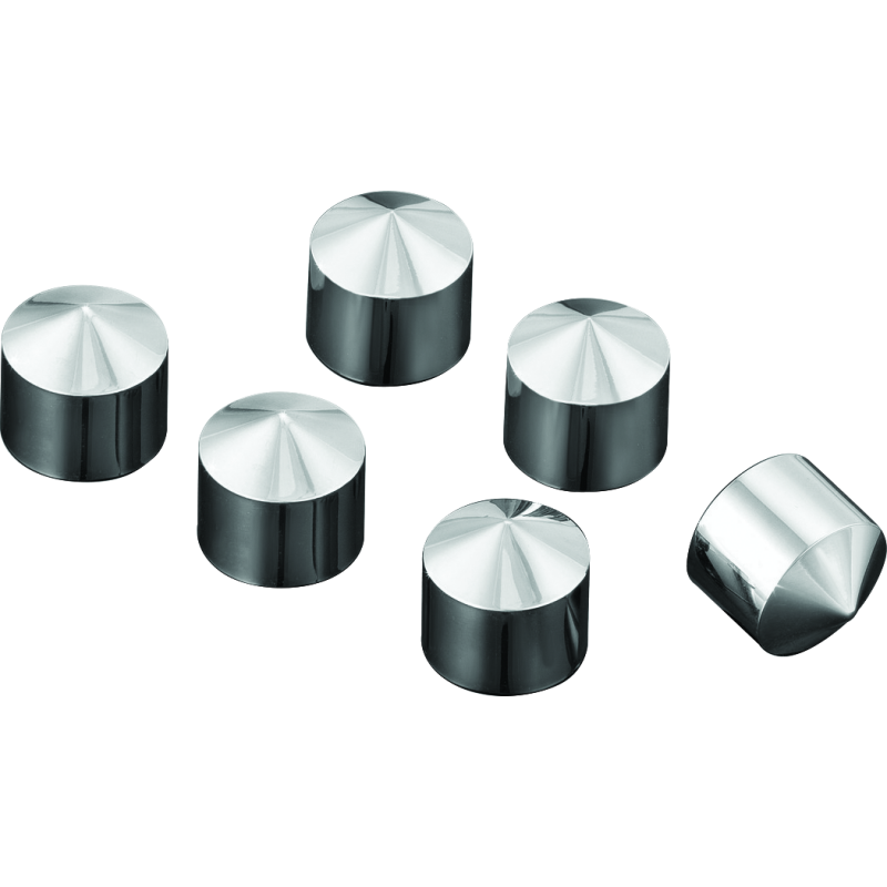 Kuryakyn 8693 Peaked Rocker Box Bolt Covers 6 Piece Twin Cam & Milwaukee-8