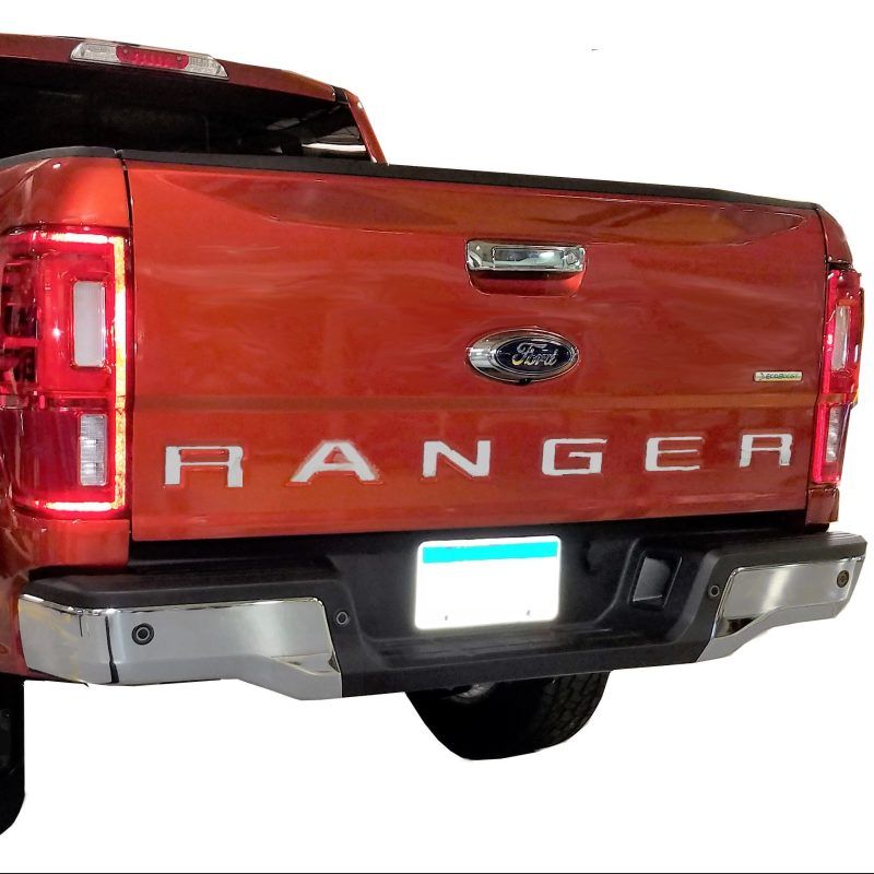 Putco 55554FD 19-20 Ford Ranger - Stainless Steel Tailgate Letters RANGER