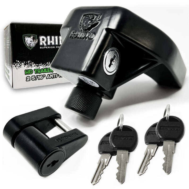 Rhino USA TRL-LOCK-KIT-2.5 2 5/16In Trailer Coupler Hd Lock Kit-2-Pieces
