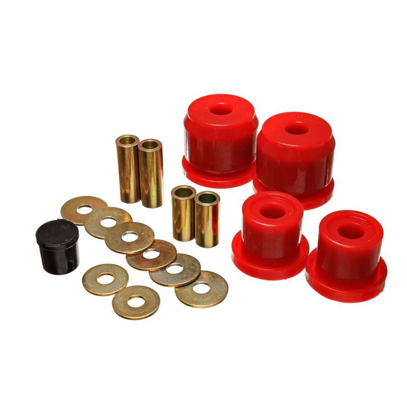 Energy Suspension 00-09 Honda S2000 Red Rear Differential Carrier Bushing Set