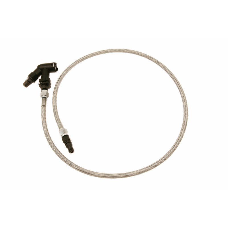 McLeod Racing 139252 McLeod Line Assy Mustang 2005-Up 36in W/Male Wire Clip Fittings & Elbow Bleeder