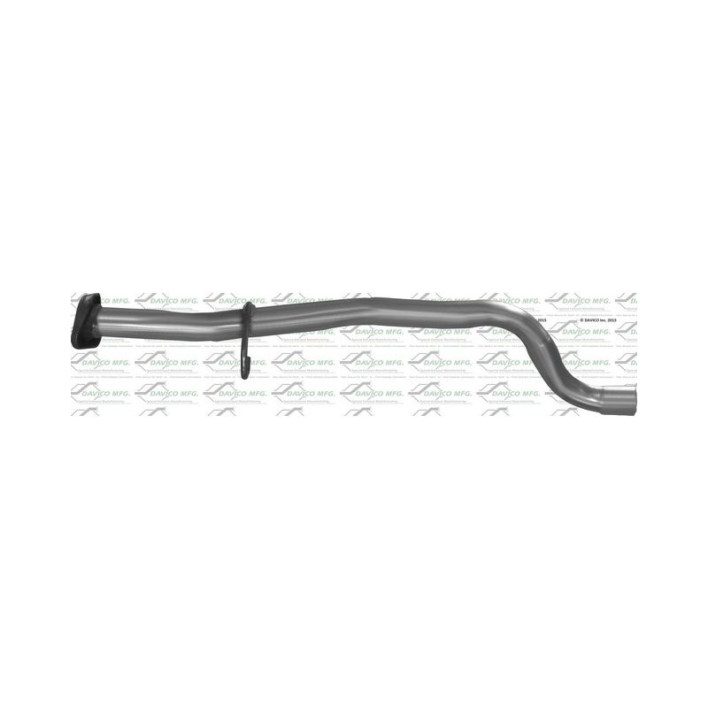 Davico 328966 Exhaust Pipe