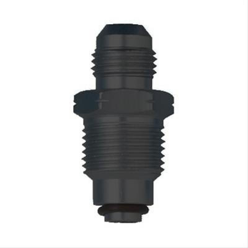 FRAGOLA FRG491962-BL Male Adapter Fitting #6 x 14mm x 1.5 FI Black