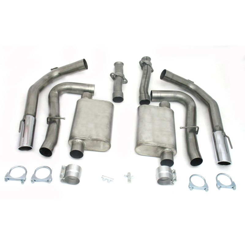 JBA 40-2625 99-04 Ford Mustang Cobra IRS 4.6L 4V 409SS Dual Rear Exit Cat-Back Exhaust