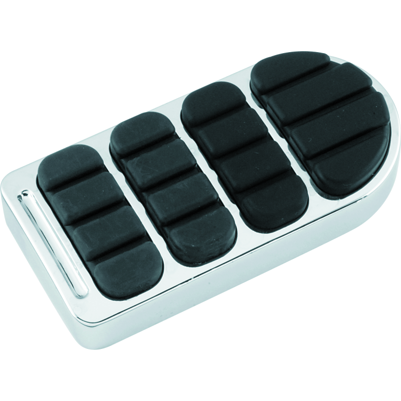 Kuryakyn 8044 ISO Longhorn Brake Pedal Pad Chrome