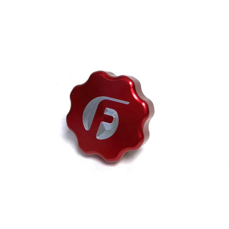 Fleece Performance 01-16 GM 2500/3500 Duramax Billet Oil Cap Cover - Red