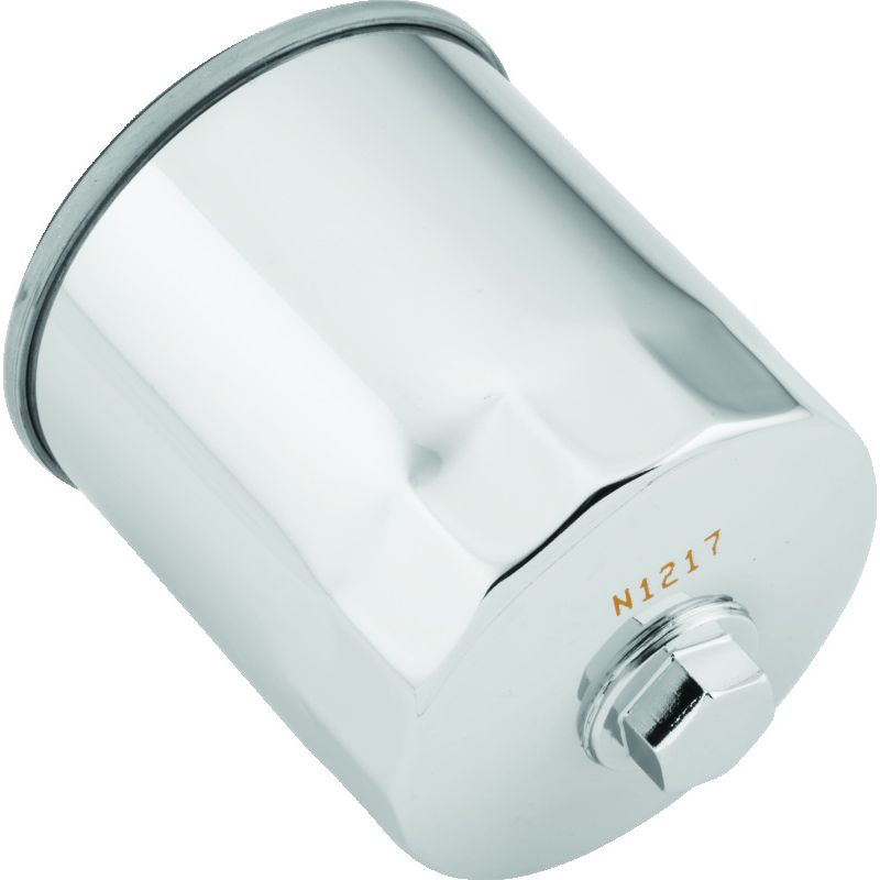 TwinPower 603612 Twin Power 80-98 BT L84-Up XL Power Chr Magnet Oil Filter W/Nut H-D 63796-77A 63805-80A 63806-83