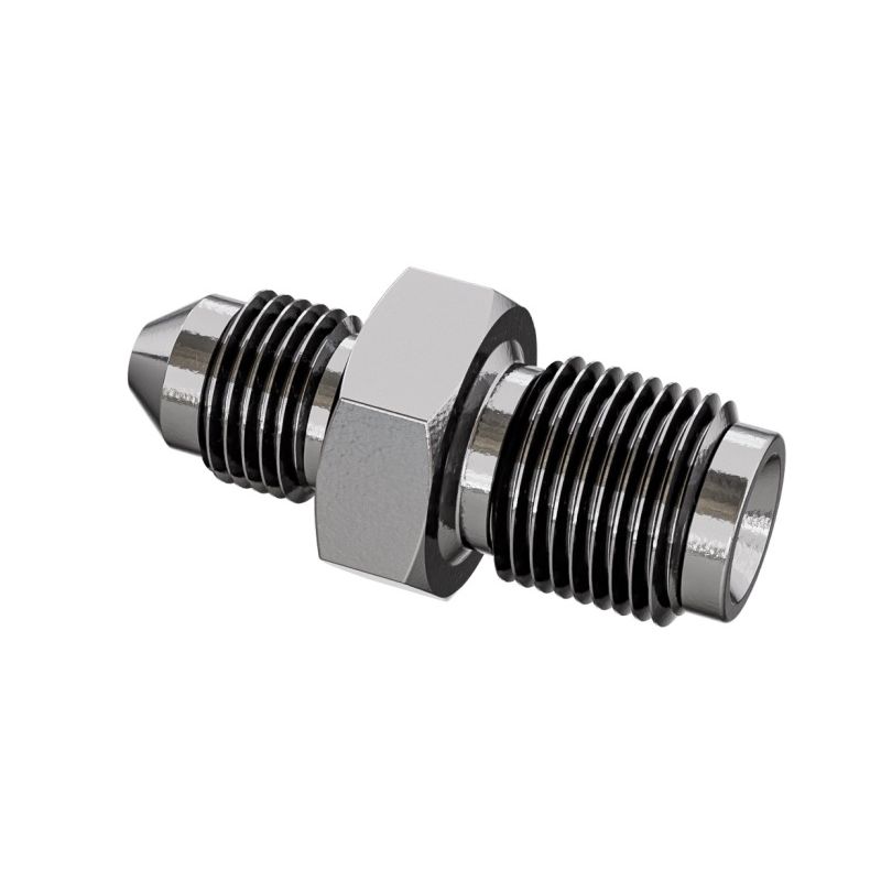 Goodridge P10716-03C Straight Male Adaptor AN3 to 7/16x24 Inverted