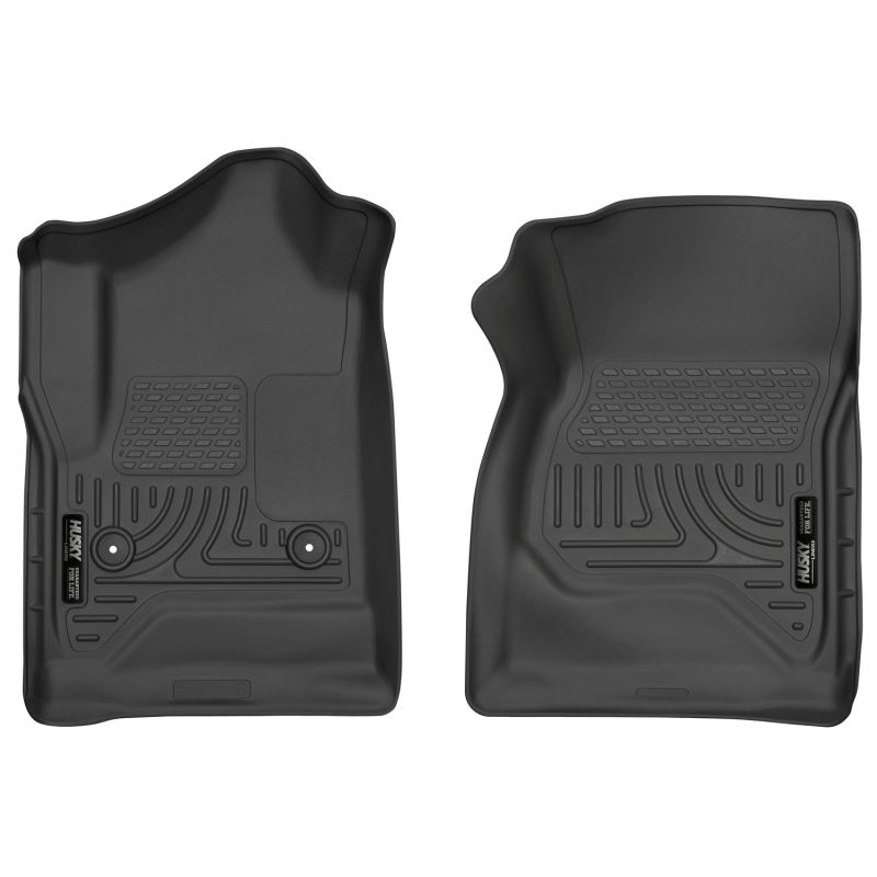 HUSKY LINERS HSK18241 15-   GM 2500HD Reg Cab Floor Liners Black