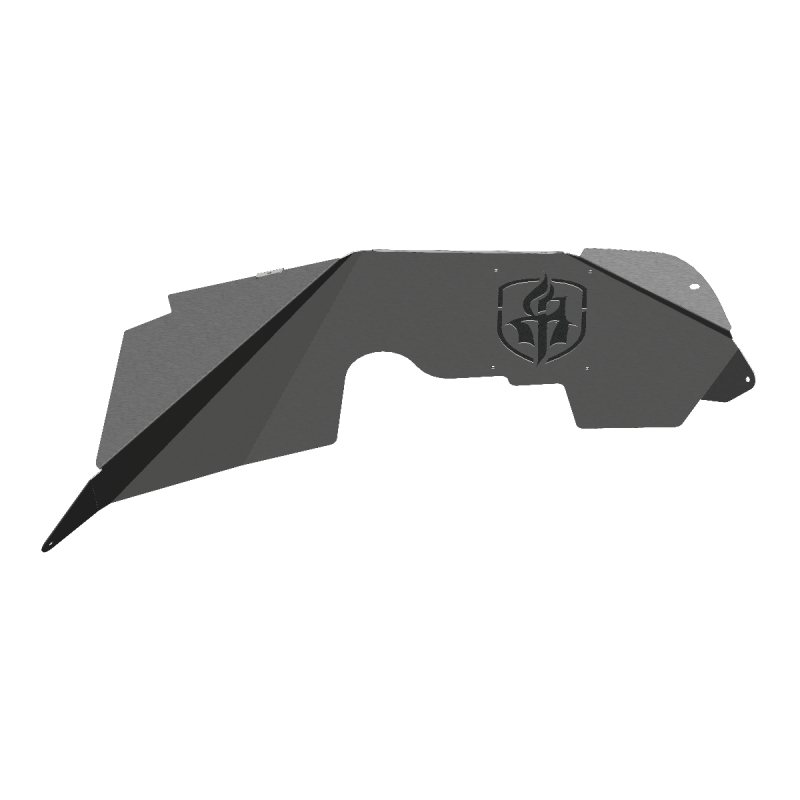 Road Armor 507LFF0Z 07-18 Jeep Wrangler JK Stealth Front Fender Liner Body Armor - Raw