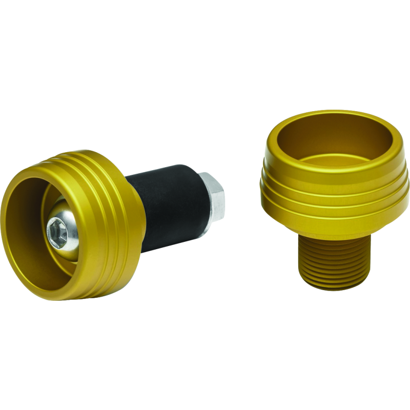 Kuryakyn 3810 Lodestar Front Axle Slider Gold