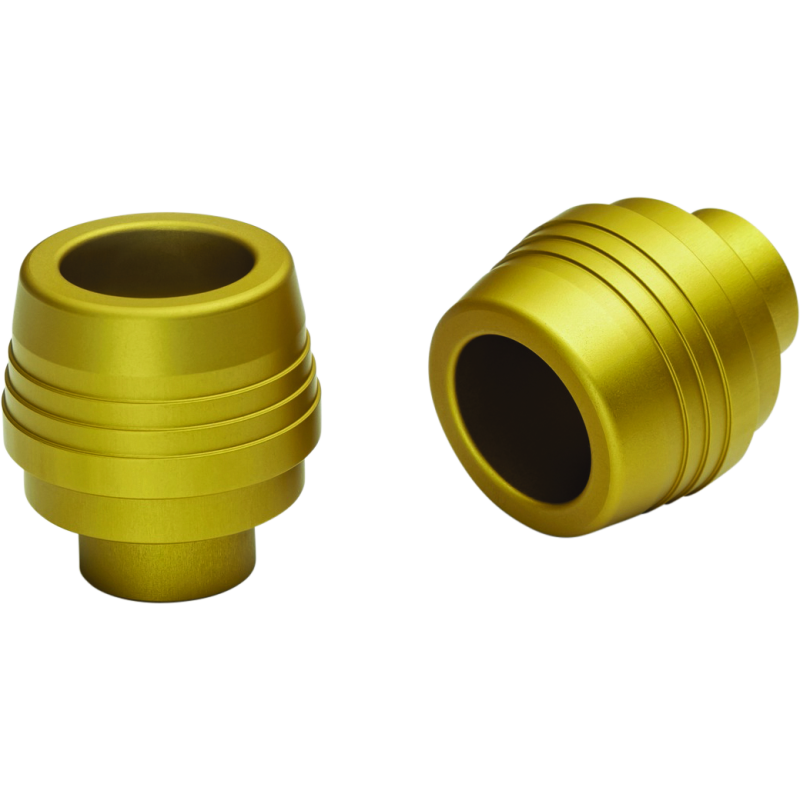 Kuryakyn 3800 Lodestar Handlebar Sliders-BMW-Gold