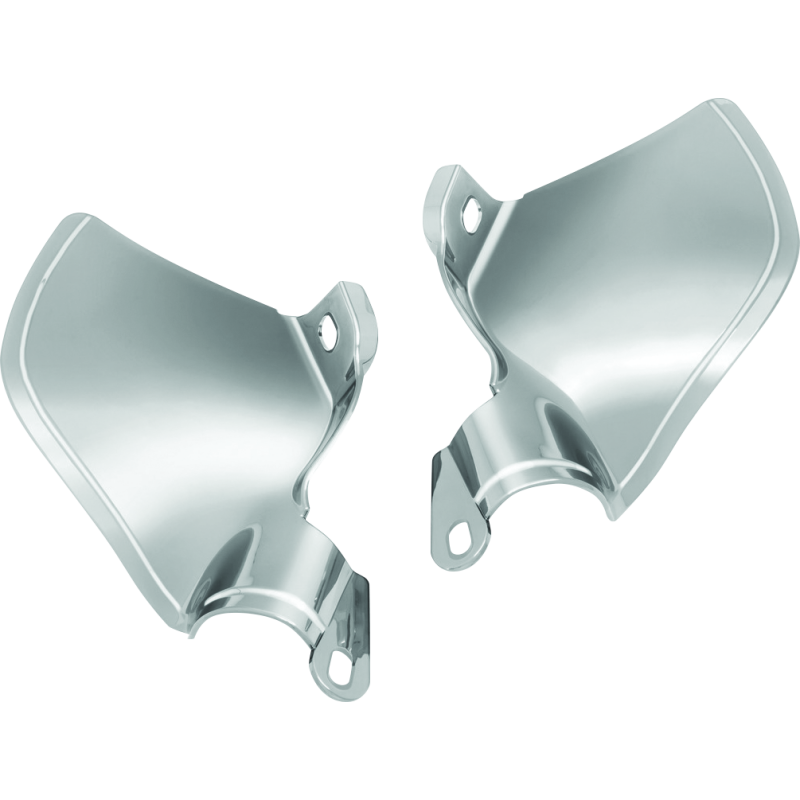 Kuryakyn 5789 Saddle Shields Heat Deflectors 18-Up Softail Models Smoke