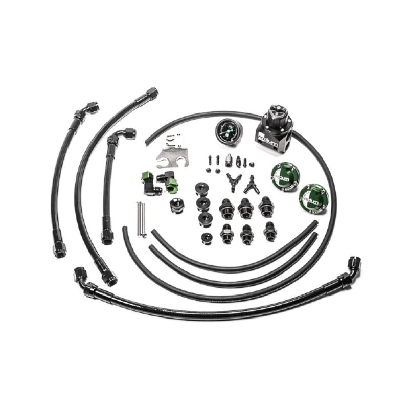 Radium Engineering Nissan R35 GT-R VR38DETT Fuel Rail Plumbing Kit