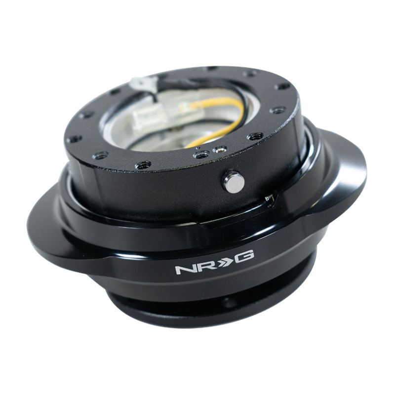 NRG Quick Release Gen 2.2 - Black Body / Shiny Black Oval Ring